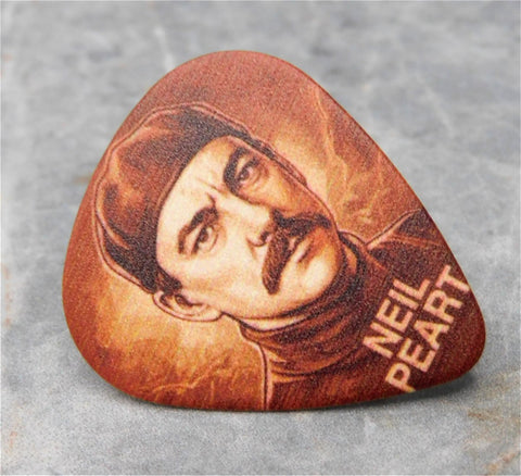 Rush Neil Peart Guitar Pick Lapel Pin or Tie Tack