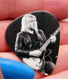 Rush Alex Lifeson on Stage Guitar Pick Lapel Pin or Tie Tack