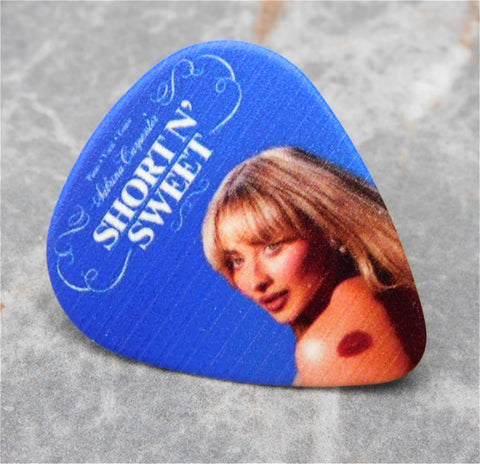 Sabrina Carpenter Short n' Sweet Guitar Pick Lapel Pin or Tie Tack