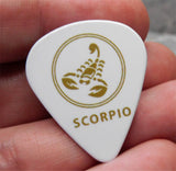 Horoscope Astrological Sign Scorpio Guitar Pick Pin or Tie Tack