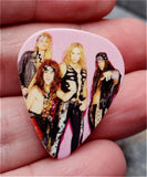 Steel Panther Group Picture Guitar Pick Lapel Pin or Tie Tack