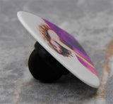 Taylor Swift in Purple Guitar Pick Lapel Pin or Tie Tack