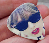 Taylor Swift Red Guitar Pick Lapel Pin or Tie Tack