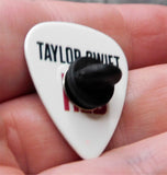 Taylor Swift Red Guitar Pick Lapel Pin or Tie Tack