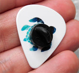 Turtle Guitar Pick Pin or Tie Tack