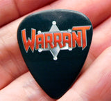 Warrant Logo Guitar Pick Lapel Pin or Tie Tack