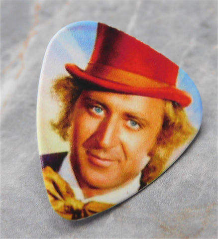 Willy Wonka Gene Wilder Guitar Pick Lapel Pin or Tie Tack