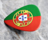 Flag of Portugal Guitar Pick Pin or Tie Tack