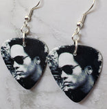 Lenny Kravitz Guitar Pick Earrings