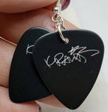 Lenny Kravitz Guitar Pick Earrings