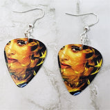 Madonna Close Up Guitar Pick Earrings