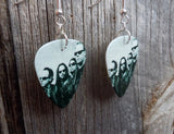 Metallica Group Picture Guitar Pick Earrings