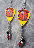 The Offspring Original Pranksters Guitar Pick Earrings with Swarovski Dangles