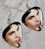 Prince Close Up Guitar Pick Earrings