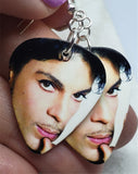 Prince Close Up Guitar Pick Earrings