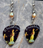 The Smashing Pumpkins The Impossible is Possible, Tonight Guitar Pick Earrings with Metallic Sunshine Swarovski Crystals