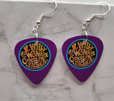 The Willy Wonka Chocolate Factory Guitar Pick Earrings