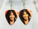 Steven Tyler of Aerosmith Guitar Pick Earrings