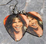 Steven Tyler of Aerosmith Guitar Pick Earrings