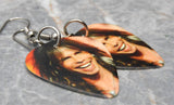 Steven Tyler of Aerosmith Guitar Pick Earrings