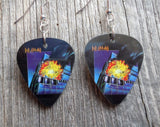 Def Leppard Pyromania Guitar Pick Earrings