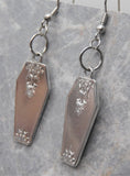 Stainless Steel Coffin Earrings