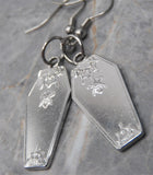 Stainless Steel Coffin Earrings