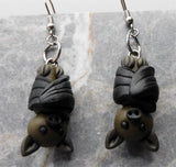 Bat Polymer Clay Earrings