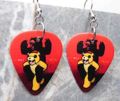 Fall Out Boy Folie à Deux Guitar Pick Earrings