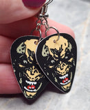 Classic Movie Monsters Alien Guitar Pick Earrings