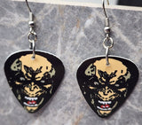 Classic Movie Monsters Alien Guitar Pick Earrings