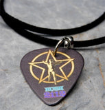 Rush 2112 The Spirit of Radio Guitar Pick Necklace with Black Sueded Cord (Copy)