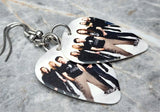 Iron Maiden Group Picture Guitar Pick Earrings