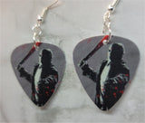 Jason Voorhees Friday the 13th Guitar Pick Earrings