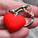 Large Red Heart Keychain