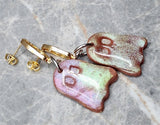 Colorshifting Shimmering Color Dangling Ghost Polymer Clay Earrings