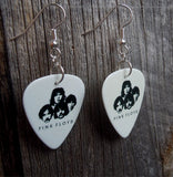 Pink Floyd Illustrated Group Picture Guitar Pick Earrings