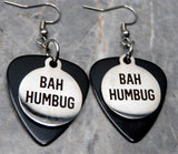 Bah Humbug Stainless Steel Charm Earrings - Pick Your Color