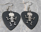 Dancing Skeleton Stainless Steel Charm Earrings - Pick Your Color