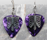 Ribcage and Spine Stainless Steel Charm Earrings - Pick Your Color