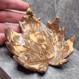 Maple Leaf Polymer Clay Trinket Dish