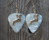 CLEARANCE Dachshund Charm Guitar Pick Earrings - Pick Your Color