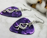 CLEARANCE Kokopelli Charm Guitar Pick Earrings - Pick Your Color