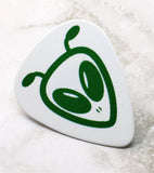 Alien Guitar Pick Pin or Tie Tack