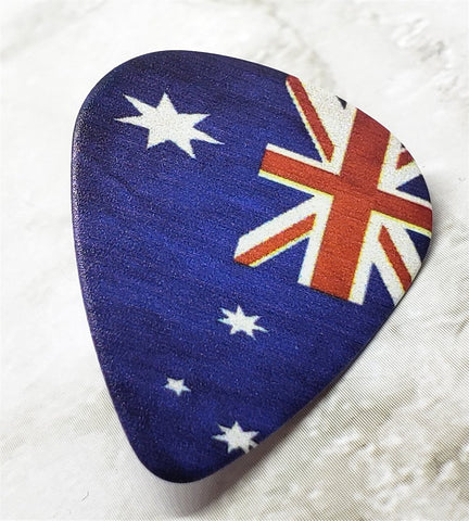 Australian Flag Guitar Pick Pin or Tie Tack