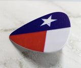 Texas Flag Guitar Pick Pin or Tie Tack