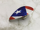 Puerto Rican Flag Guitar Pick Pin or Tie Tack
