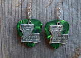 CLEARANCE State of Louisiana Charm Guitar Pick Earrings - Pick Your Color