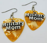 CLEARANCE Military Mom Charms Guitar Pick Earrings - Pick Your Color