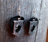 CLEARANCE POW/MIA Charm Guitar Pick Earrings - Pick Your Color